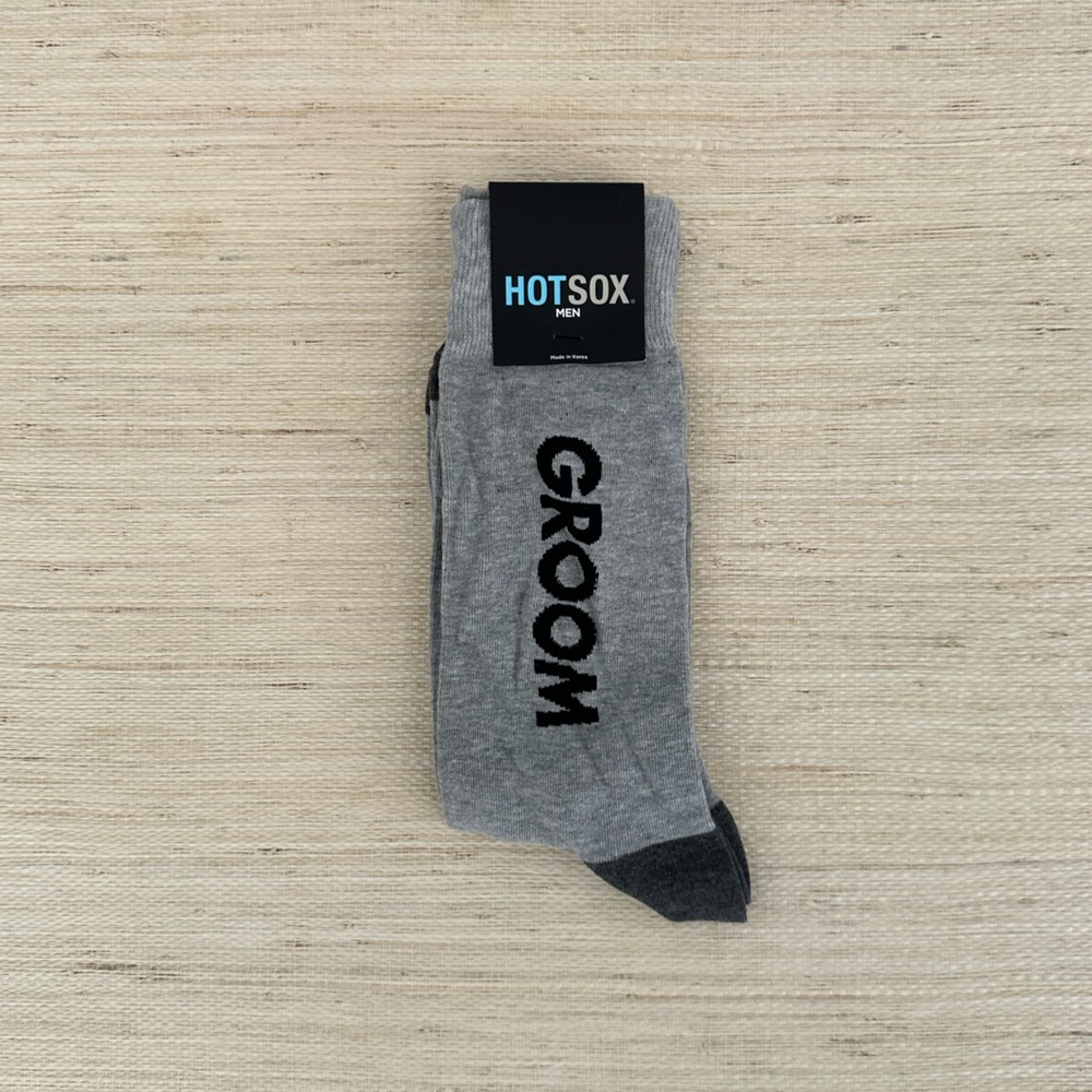NWT- Groom Socks